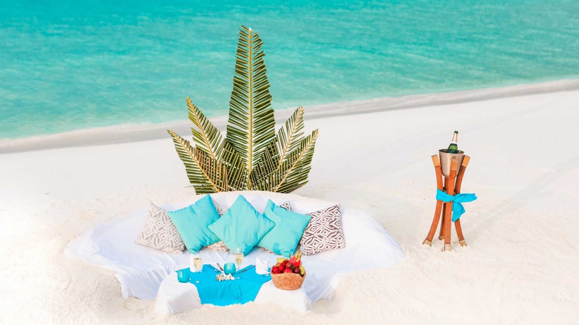 Private sandbank escape in Zanzibar